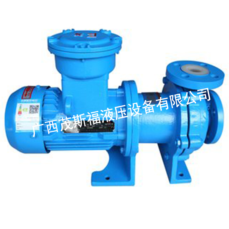 廠家供應(yīng)CQB50-32-125F氟塑料磁力泵，稀鹽酸輸送泵 .jpg