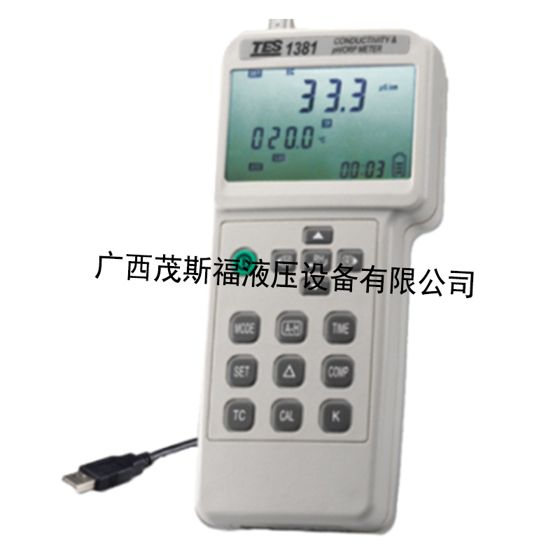 安徽泰仕TES 1381K電導(dǎo)度酸堿度氧化還原電位計(jì) 